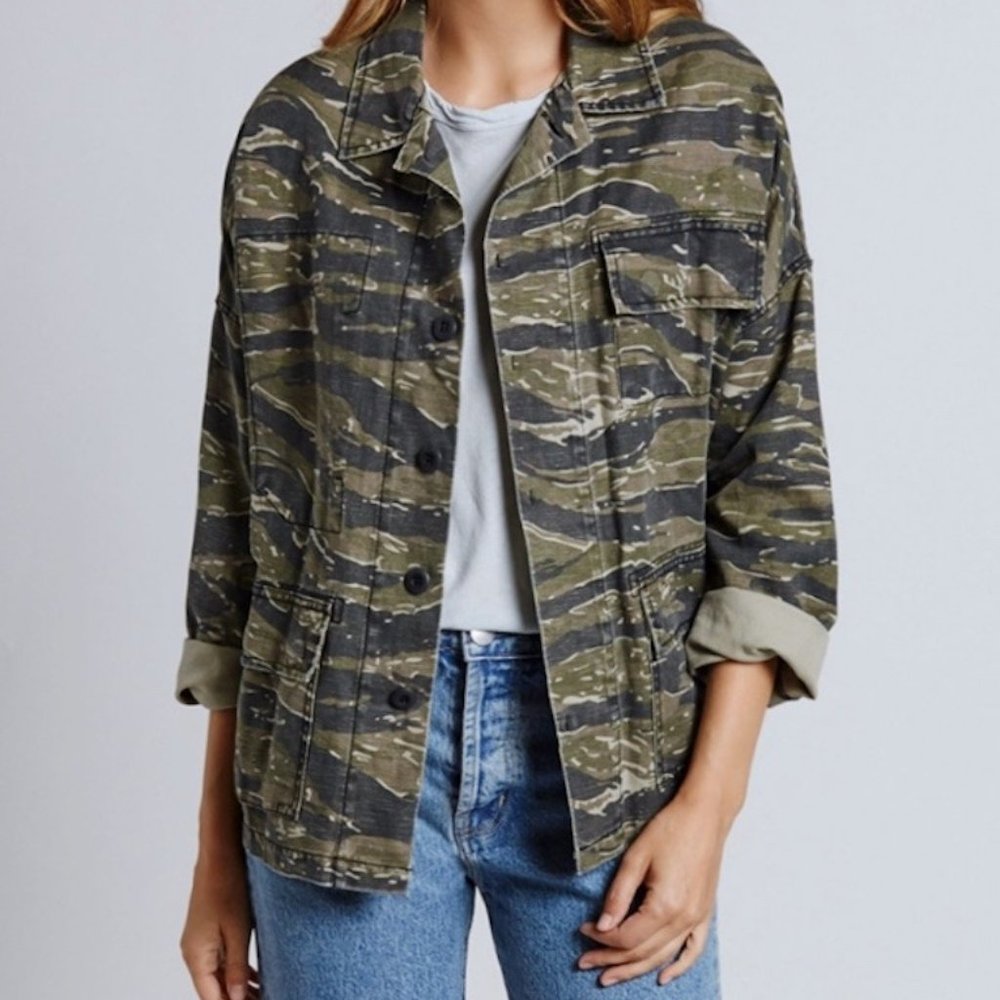 SOLD - NWT - Current Elliott Fatigue Jacket